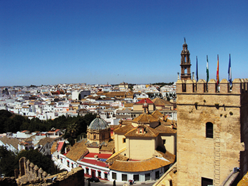 L'Alcazar de la puerta de Sevilla de Carmona (Andalousie-Espagne) L'Alcazar de la puerta de Sevilla de Carmona (Andalousie-Espagne)