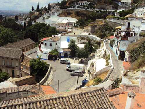 Le quartier du Sacromonte de Grenade (Andalousie-Espagne) Le quartier du Sacromonte de Grenade (Andalousie-Espagne)