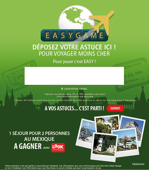 Partagez votre astuce pour voyager moins cher sur Facebook