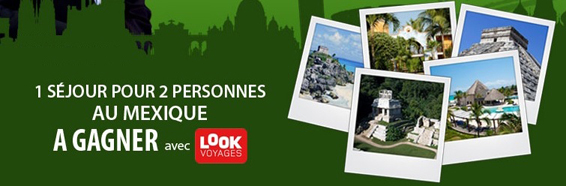 A gagner un séjour pour 2 au Mexique