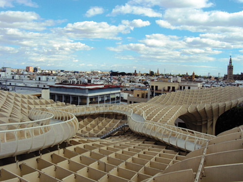 Le Metropol Parasol de Séville (Andalousie-Espagne)