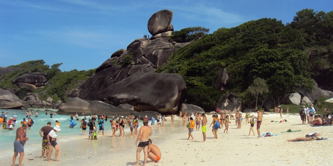 Une des îles de l'archipel de Similan