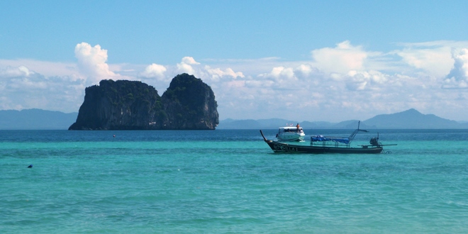 Plage paradisiaque en Thaïlande