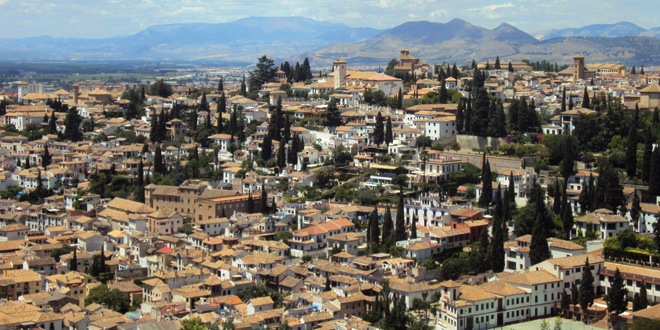 road trip en Andalousie : Grenade Vue sur Grenade en Andalousie