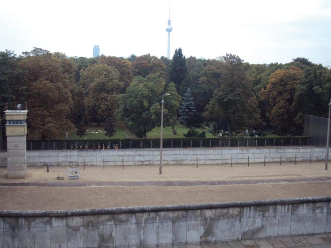 Le mémorial du Mur de Berlin