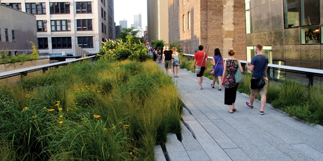 Se promener sur la High Line de New York