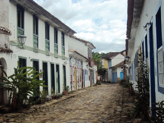 Le centre-historique de Paraty au Brésil