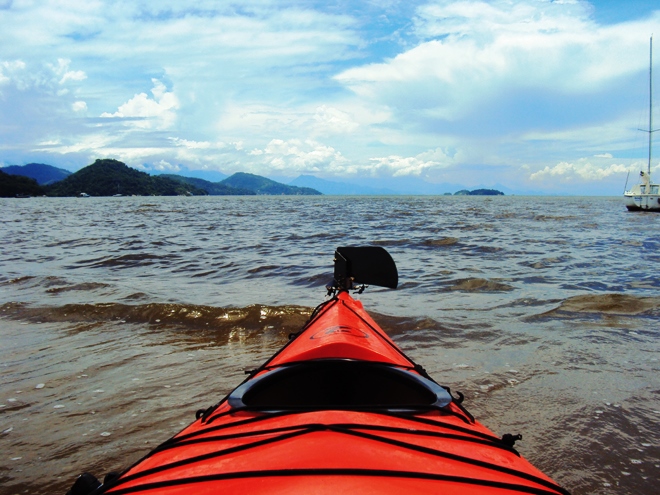 Ce n'est pas tous les jours que l'on fait 12 km de kayak de mer (Brésil) Ce n'est pas tous les jours que l'on fait 12 km de kayak de mer (Brésil)