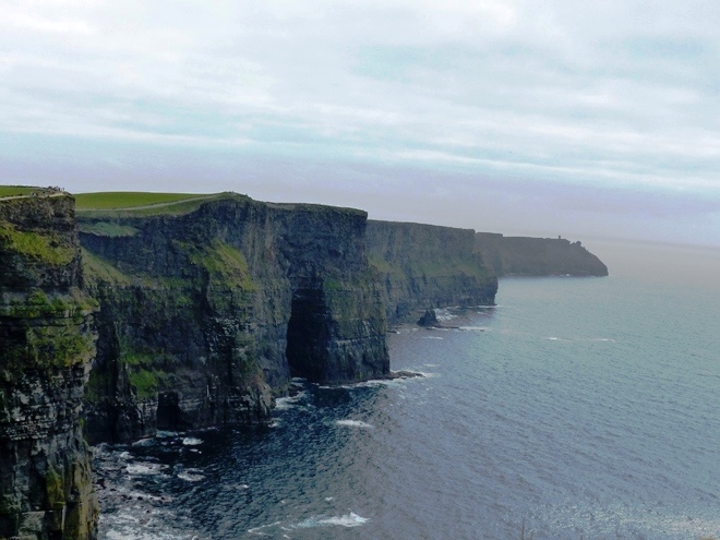 Les impressionnantes falaises Moher en Irlande