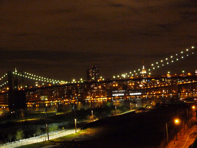 Vue sur New York depuis la Promenade de Brooklyn Heights Vue sur New York depuis la Promenade de Brooklyn Heights