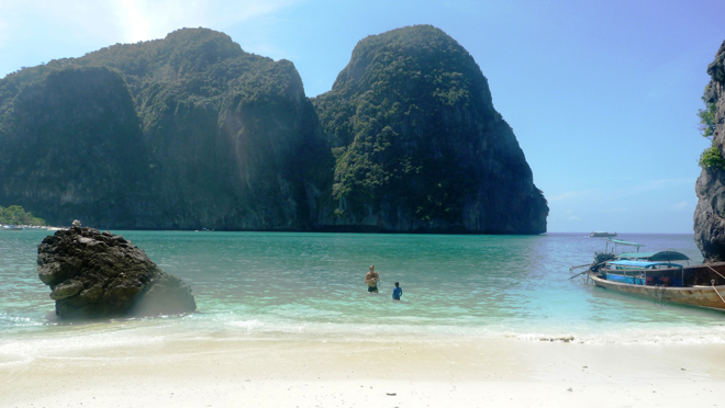 Une magnifique plage en Thailande Une magnifique plage en Thailande