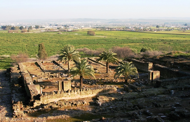 Les ruines de la Medinat al-Zahara à la sortie de Cordoue Les ruines de la Medinat al-Zahara à la sortie de Cordoue