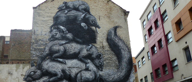 Street Art Ostende Citytrip Belgique