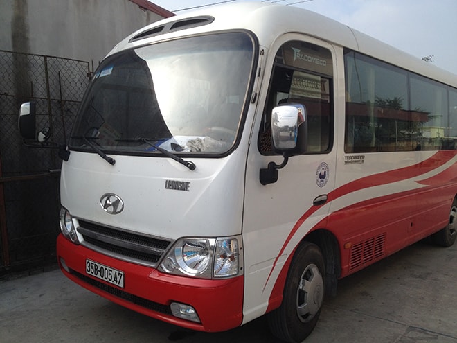 bus pour Cat Ba