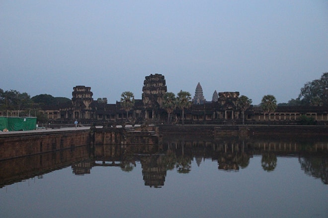 Fin de journée sur Angkor Vat Fin de journée sur Angkor Vat