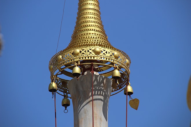 Haut de la stuppa Haut de la stuppa