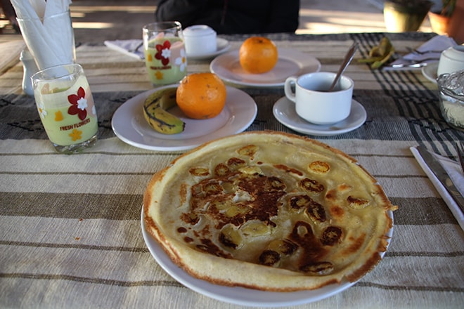 Petit dejeuner Remember Inn lac Inle Birmanie