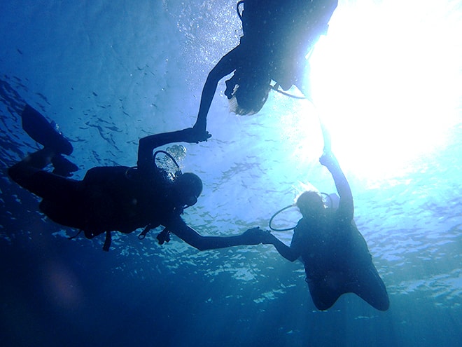 Plongeurs Tulamben Dive Concept Bali plonger à Tulamben