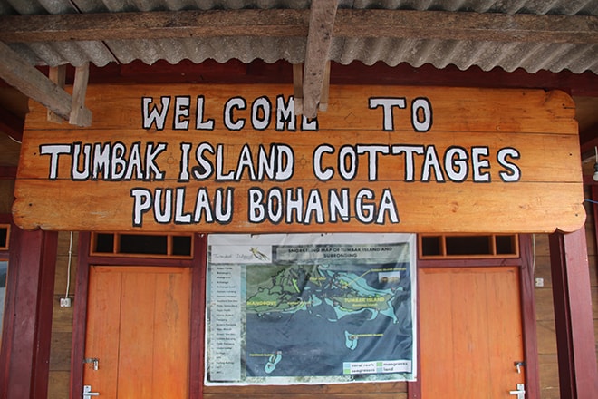 Tumbak Island Cottages Accueil