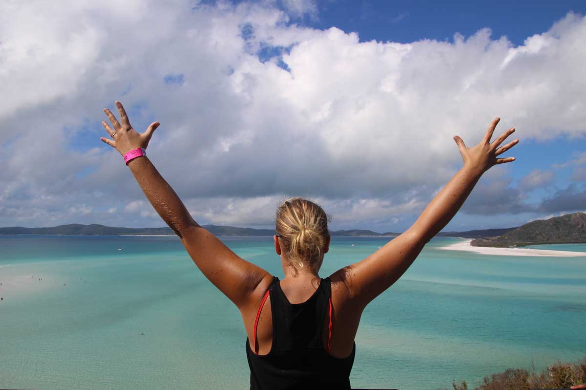 Elo point de vue Whitsundays Australie