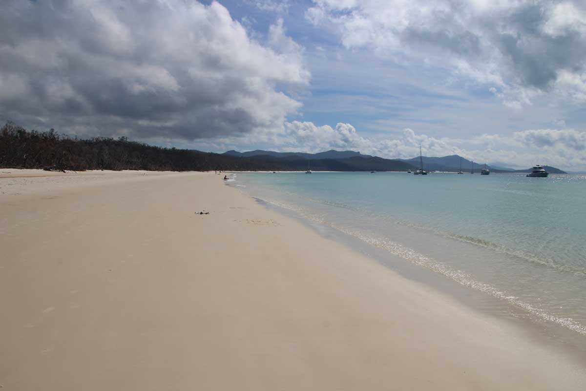 White Haven Beach sable blanc Whitsundays Australie