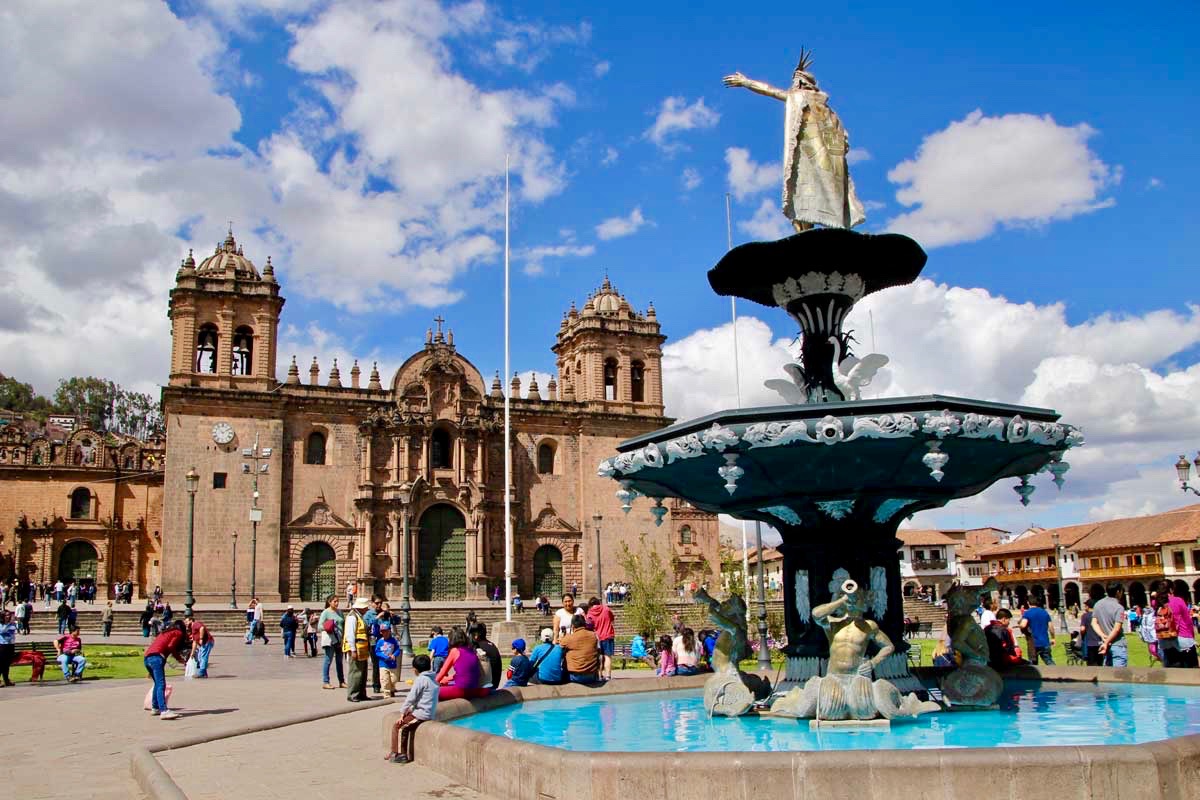 plaza de armas Cusco Perou