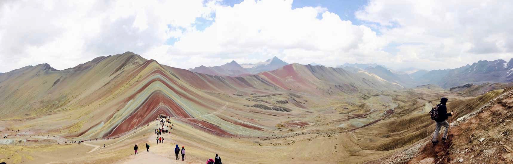 Panorama Montagne Coloree Cusco