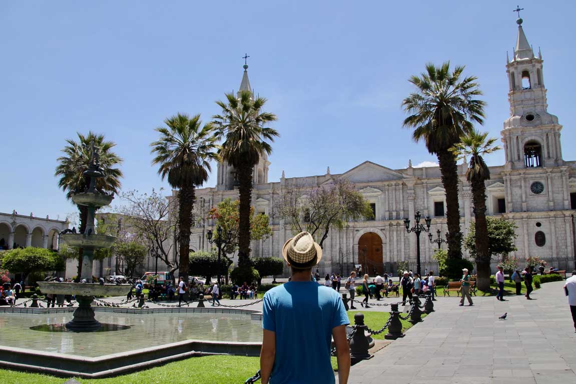 Arequipa, la ville blanche du Perou