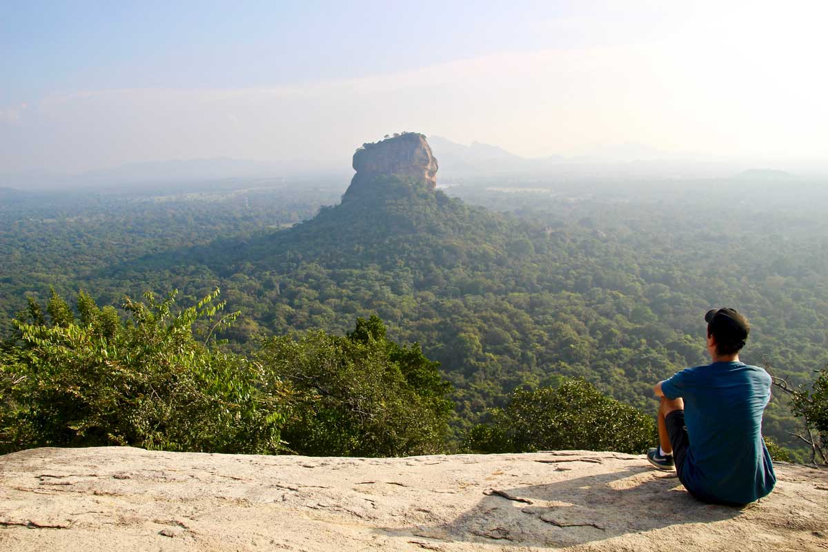 rocher du lion sigiriya sri lanka