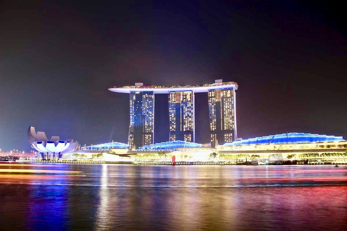 Marina Bay Singapour nuit