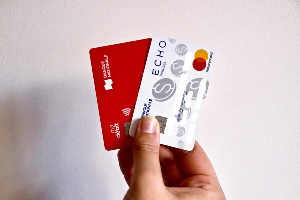 cartes bancaires canada