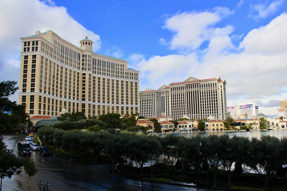 Hotel Casino Bellagio Las Vegas jour