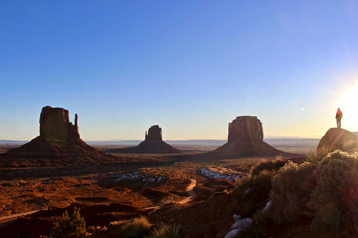 lever de soleil monument valley