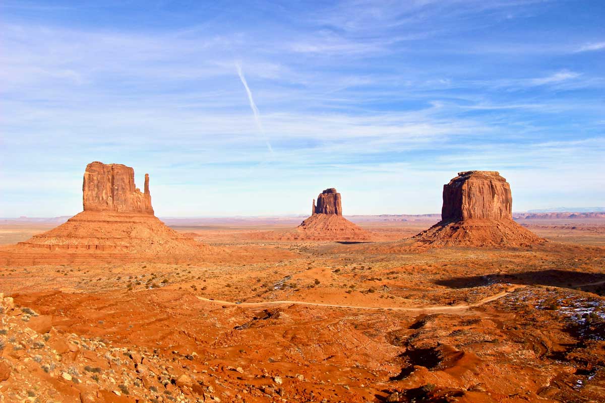 panorama monument valley