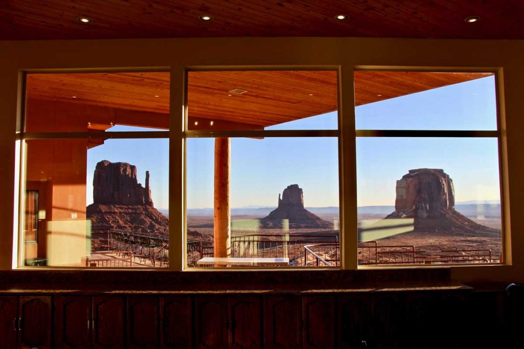 restaurant navajos the view monument valley