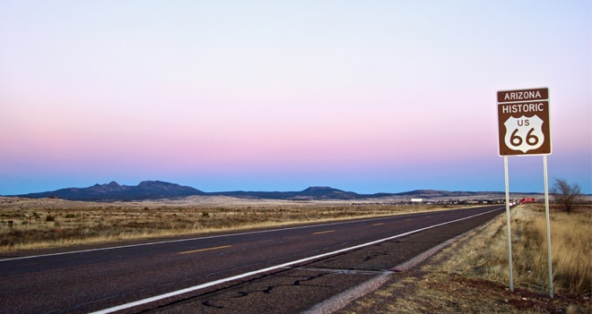 Une journée sur la Route 66 entre Las Vegas et Grand Canyon