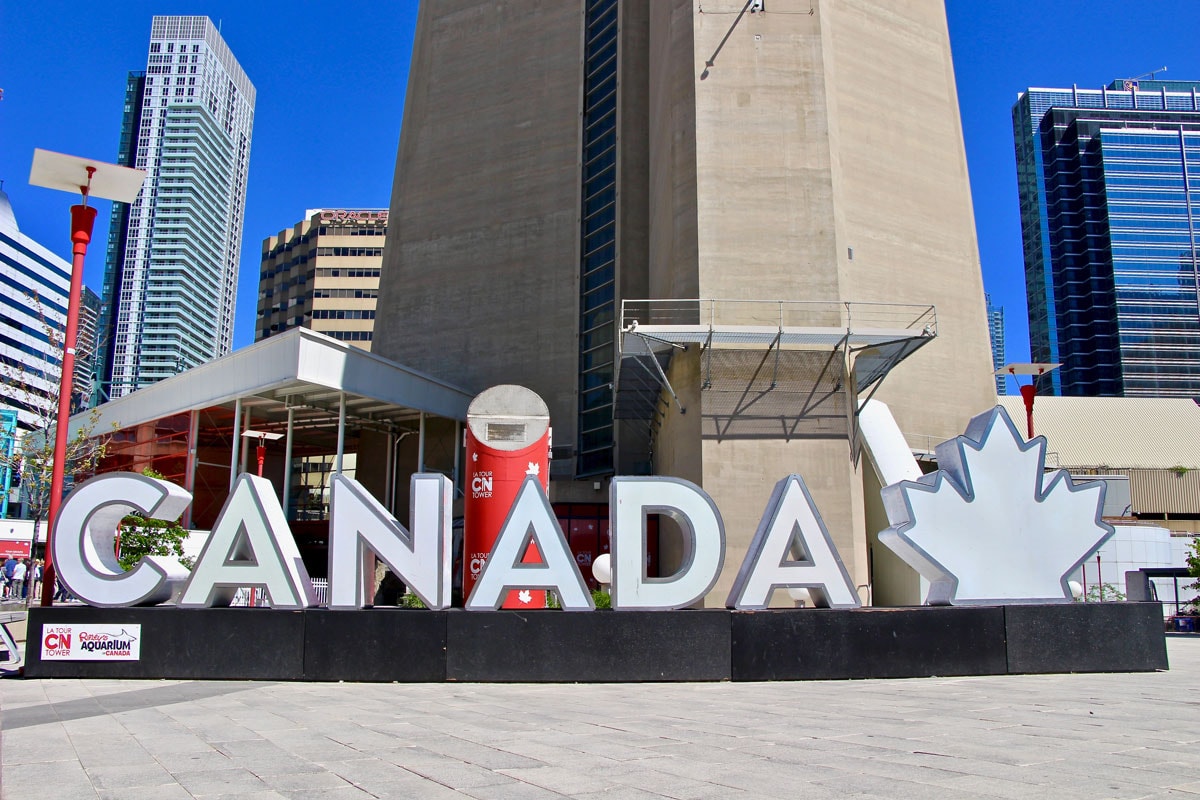 CANADA Lettres Toronto