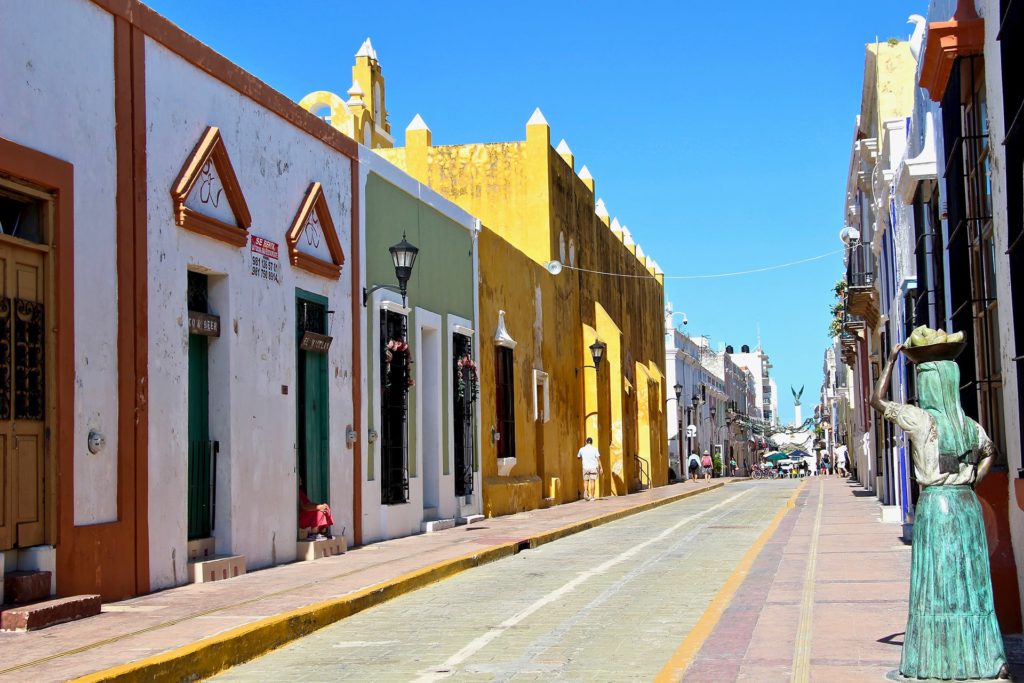 Ville Colorée Campeche Yucatan