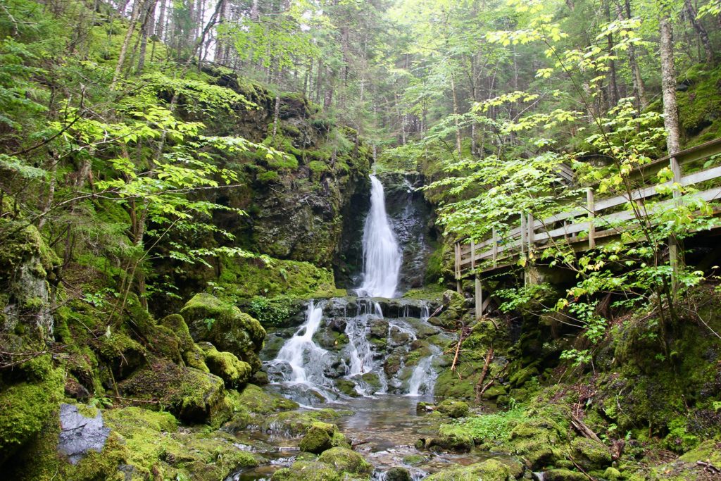 Chutes Dickson parc fundy nouveau-brunswick