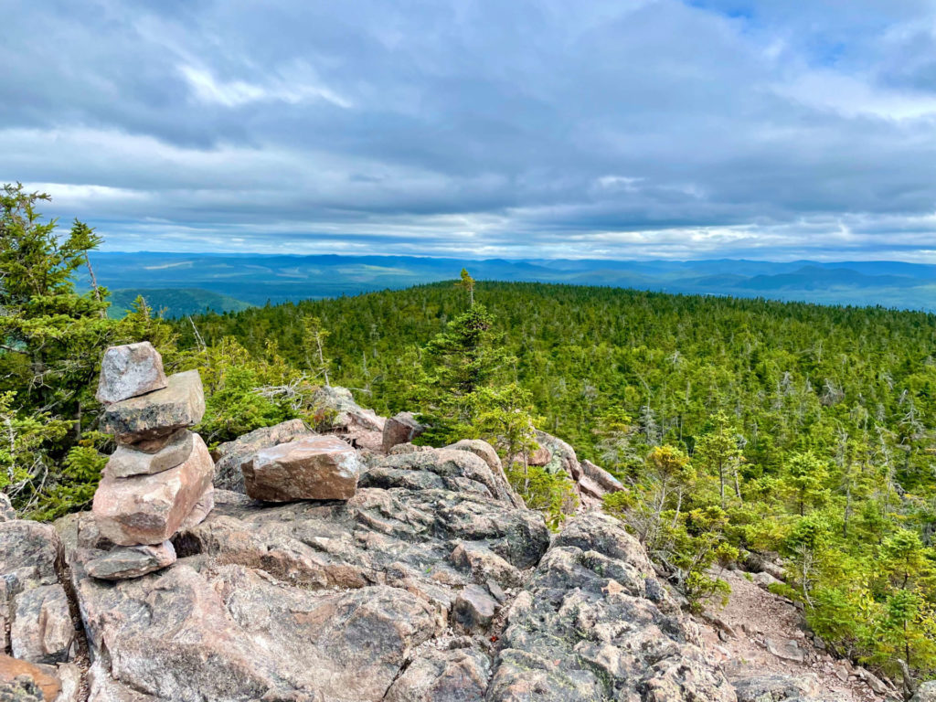 sommet mont Sagamook parc mont carleton