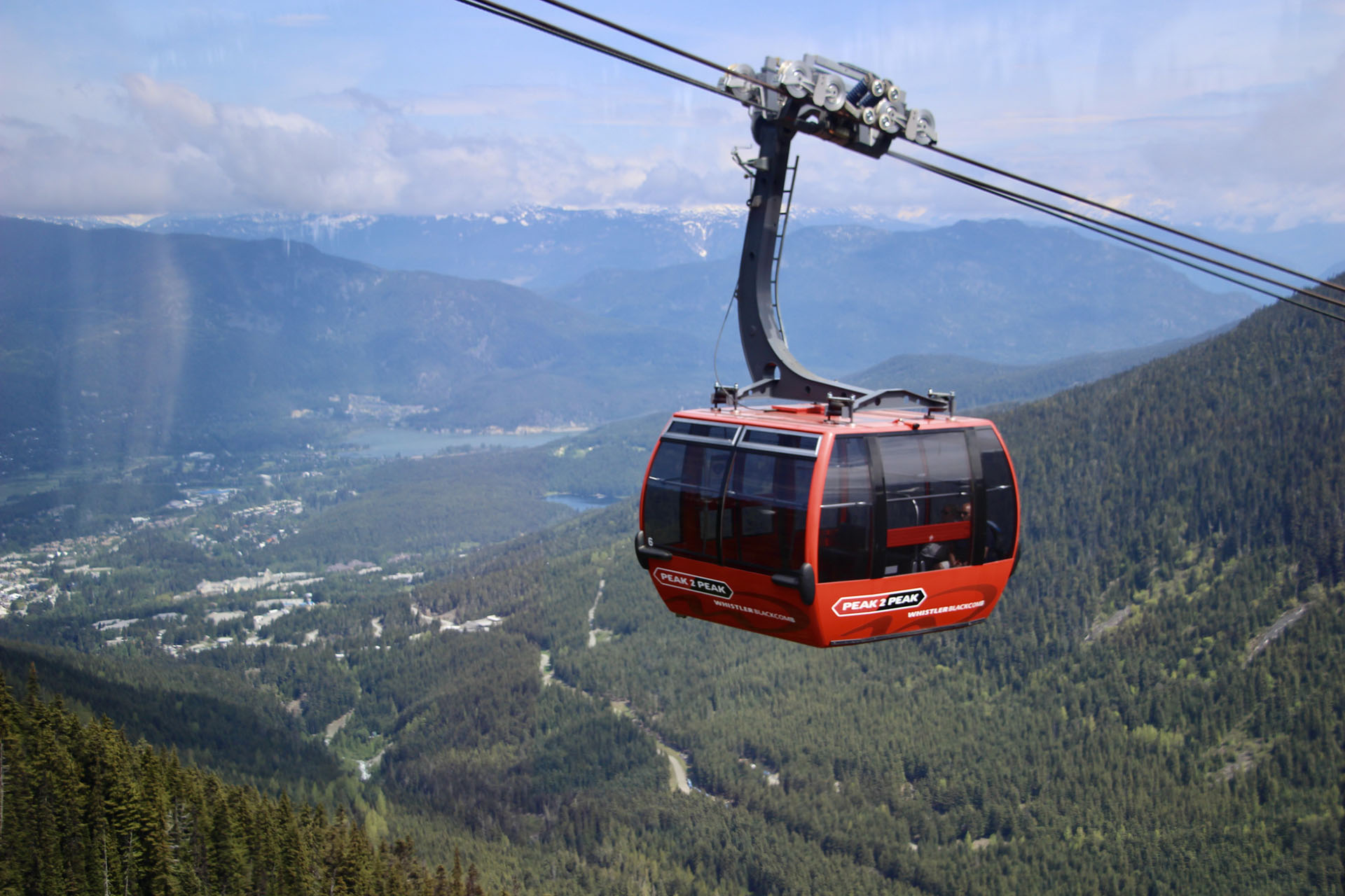 Peak 2 Peak Gondola Whistler-Ete
