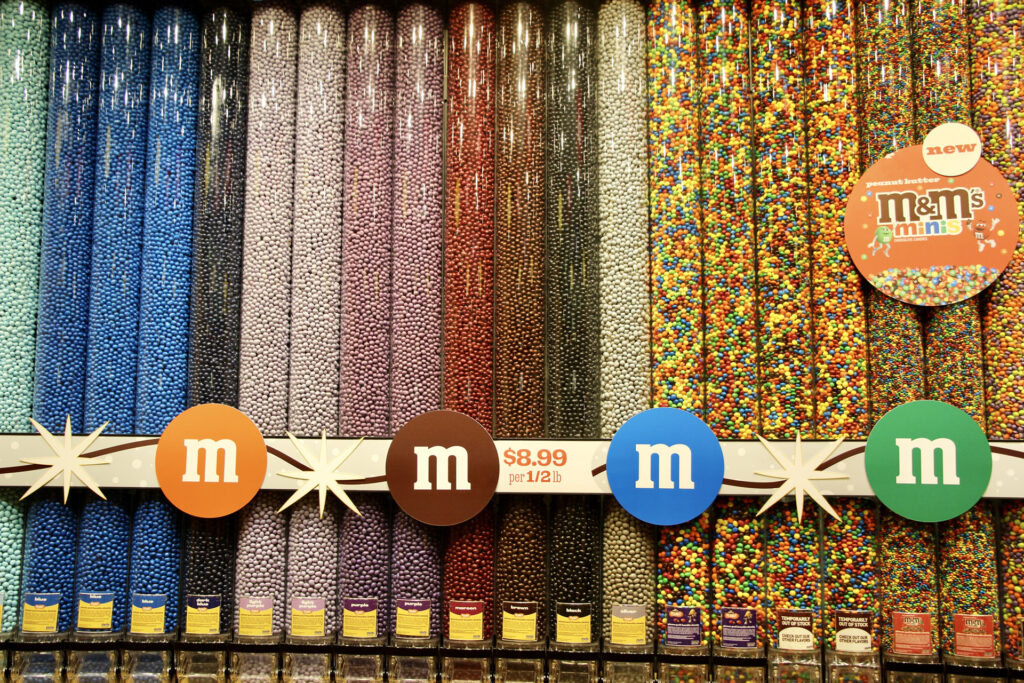 Boutique M&Ms Strip Las Vegas - Ouest Américain - Roadtrip